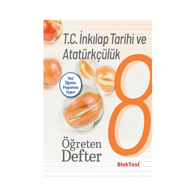 ​Bloktest Yayınları 8. Sınıf T.C. İnkılap Tarihi ve Atatürkçülük Öğreten Defter - 1