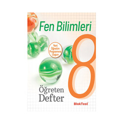 ​Bloktest Yayınları 8. Sınıf Fen Bilimleri Öğreten Defter - Bloktest Yayınları