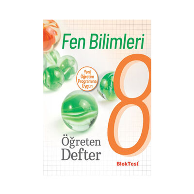 ​Bloktest Yayınları 8. Sınıf Fen Bilimleri Öğreten Defter - 1