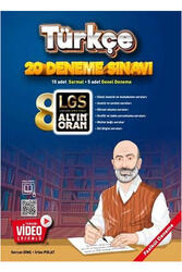 Borealis Yayıncılık - Altın Oran 8. Sınıf LGS Türkçe Tamamı Video Çözümlü 20 Deneme