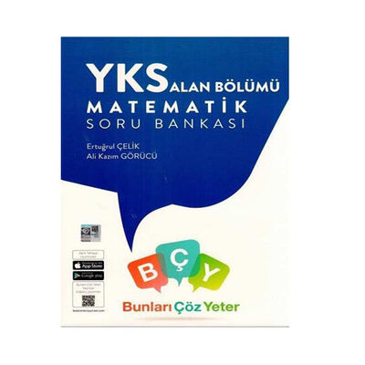 Bunları Çöz Yeter YKS Alan Bölümü Matematik Soru Bankası - 1