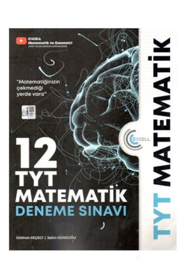 C1Cell Yayınları 2024 TYT Matematik 12 Deneme Sınavı - 1