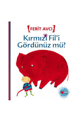 Can Çocuk Yayınları Kırmızı Fili Gördünüz mü - 1