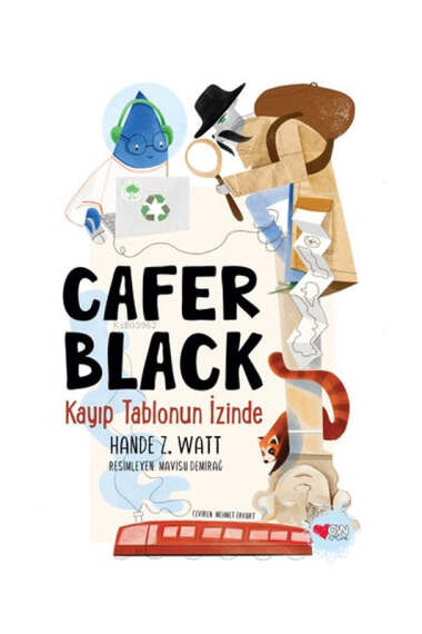 Can Çocuk Yayınları Cafer Black; Kayıp Tablonun İzinde - 1