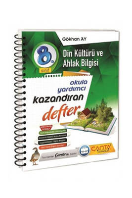 Çanta Yayınları 8. Sınıf Din Kültürü ve Ahlak Bilgisi Kazandıran Defter - 1