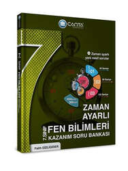 Çanta Yayınları - Çanta Yayınları 7.Sınıf Fen Bilimleri Zaman Ayarlı Kazanım Soru Bankası