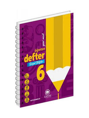 Çanta Yayınları 6. Sınıf Sosyal Bilgiler Okula Yardımcı Öğreten Defter - 1
