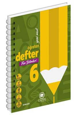 Çanta Yayınları 6. Sınıf Fen Bilimleri Öğreten Defter - 1