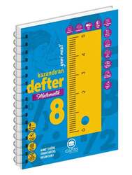 Çanta Yayınları - Çanta Yayınları 8.Sınıf Matematik Okula Yardımcı Kazandıran Defter