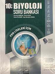 Çap Yayınları - Çap Yayınları 10. Sınıf Fen Liseleri İçin Biyoloji Soru Bankası