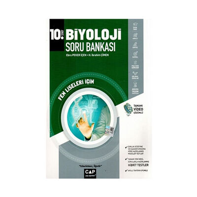 Çap Yayınları 10. Sınıf Fen Lisesi Biyoloji Soru Bankası - 1