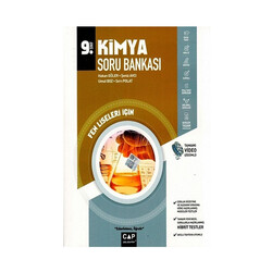 Çap Yayınları 9. Sınıf Fen Lisesi Kimya Soru Bankası - Çap Yayınları