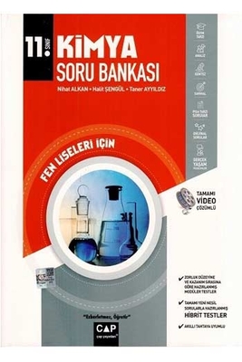 Çap Yayınları 11. Sınıf Fen Lisesi İçin Kimya Soru Bankası - 1