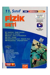 Çap Yayınları - Çap Yayınları 11. Sınıf Anadolu Lisesi Fizik Seti