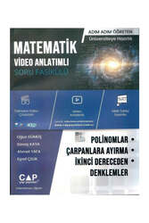 Çap Yayınları - Çap Yayınları Polinomlar Çarpanlara Ayırma İkinci Dereceden Denklemler