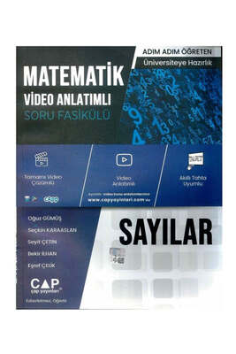 Çap Yayınları Matematik Sayılar Konu Anlatımlı Soru Bankası - 1