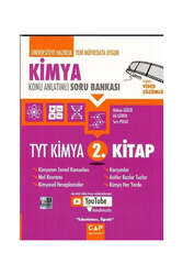 Çap Yayınları - Çap Yayınları TYT Kimya 2. Kitap Konu Anlatımlı Soru Bankası