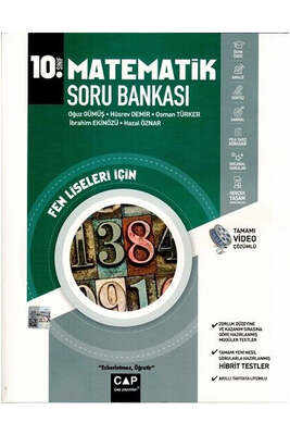 Çap Yayınları 10. Sınıf Matematik Fen Lisesi Soru Bankası - 1