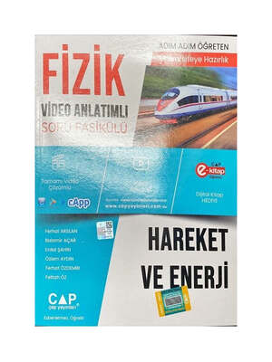 Çap Yayınları Fizik Hareket ve Enerji Konu Anlatımlı Soru Bankası - 1