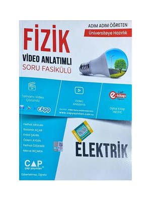 Çap Yayınları Fizik Elektrik Konu Anlatımlı Soru Bankası - 1