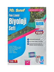 Çap Yayınları - Çap Yayınları 10. Sınıf Fen Lisesi Biyoloji Seti