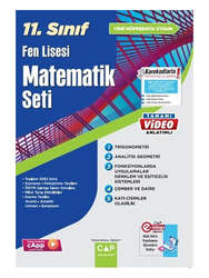 Çap Yayınları - Çap Yayınları 11. Sınıf Matematik Fen Lisesi Seti