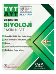 Çap Yayınları - Çap Yayınları TYT AYT Biyoloji Video Anlatımlı Fasikül Seti