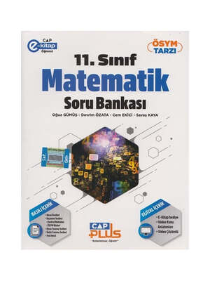 Çap Yayınları 11. Sınıf Matematik Soru Bankası - 1