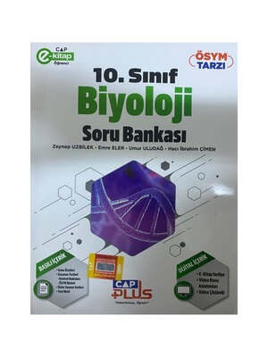 Çap Yayınları 10. Sınıf Anadolu Biyoloji Soru Bankası - 1