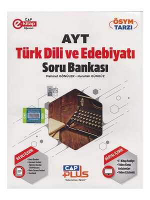 Çap Yayınları AYT Türk Dili ve Edebiyatı Plus Serisi Soru Bankası - 1