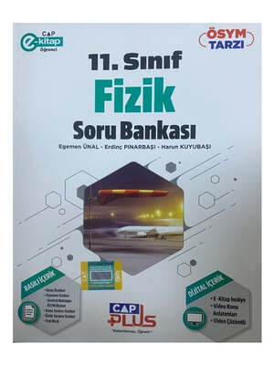 Çap Yayınları 11. Sınıf Anadolu Lisesi Fizik Soru Bankası - 1