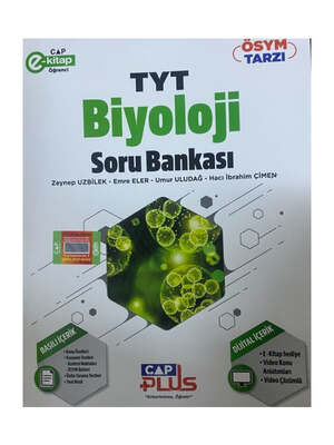 Çap Yayınları TYT Biyoloji Plus Serisi Soru Bankası - 1