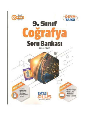 Çap Yayınları 9. Sınıf Anadolu Coğrafya Soru Bankası - 1