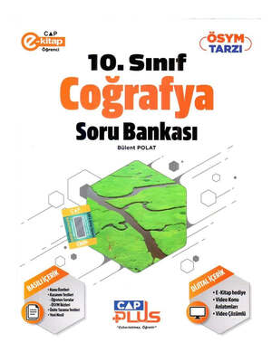 Çap Yayınları 10. Sınıf Anadolu Coğrafya Soru Bankası - 1