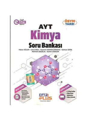 Çap Yayınları AYT Kimya Soru Bankası - 1