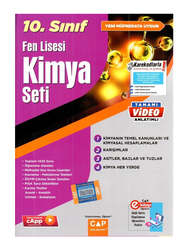 Çap Yayınları - Çap Yayınları 10. Sınıf Fen Lisesi Kimya Seti