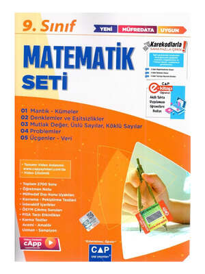 Çap Yayınları 9. Sınıf Matematik Anadolu Seti - 1