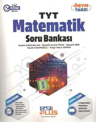 Çap Yayınları 2023 TYT Matematik Soru Bankası - 1