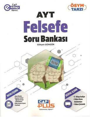 Çap Yayınları AYT Felsefe Plus Soru Bankası - 1