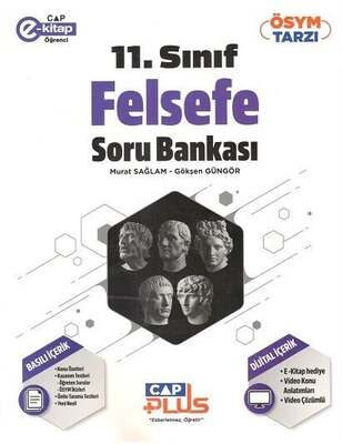 Çap Yayınları 11. Sınıf Anadolu Felsefe Plus Soru Bankası - 1