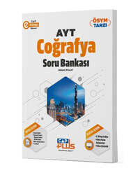 Çap Yayınları - Çap Yayınları AYT Coğrafya Plus Soru Bankası