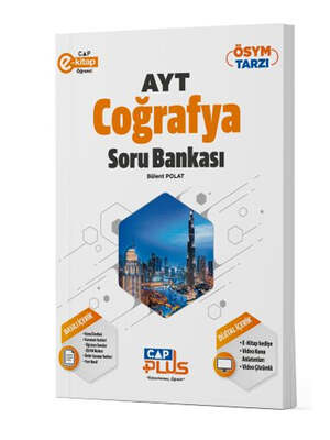 Çap Yayınları AYT Coğrafya Plus Soru Bankası - 1