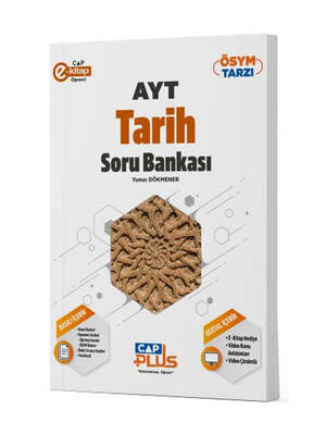 Çap Yayınları AYT Tarih Plus Soru Bankası - 1