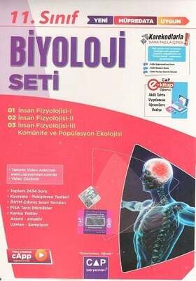 Çap Yayınları 11.Sınıf Anadolu Biyoloji Seti - 1