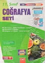 Çap Yayınları - Çap Yayınları 11. Sınıf Coğrafya Seti