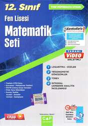 Çap Yayınları - Çap Yayınları 2023 12. Sınıf Fen Lisesi Matematik Seti