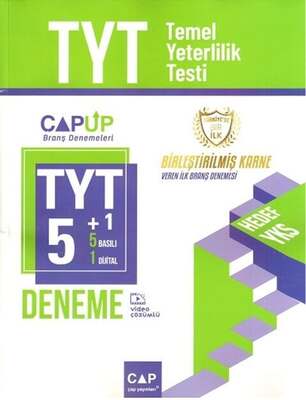 Çap Yayınları TYT 5 li Deneme Sınavı - 1