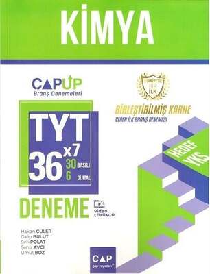 Çap Yayınları TYT Kimya 30 x 6 Up Deneme - 1