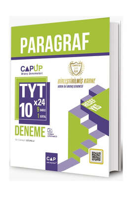 Çap Yayınları TYT Paragraf 10x24 Up Deneme - 1