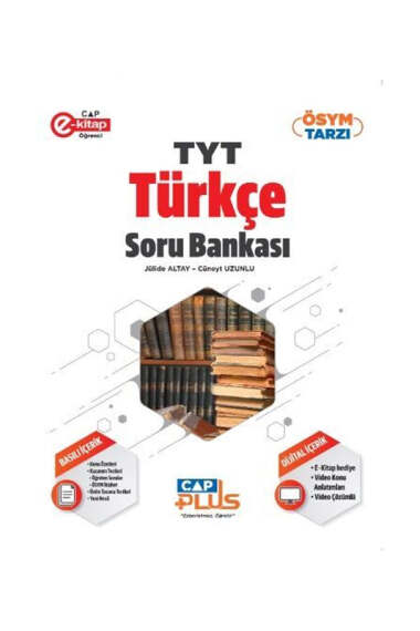 Çap Yayınları 2024 TYT Türkçe Plus Soru Bankası - 1